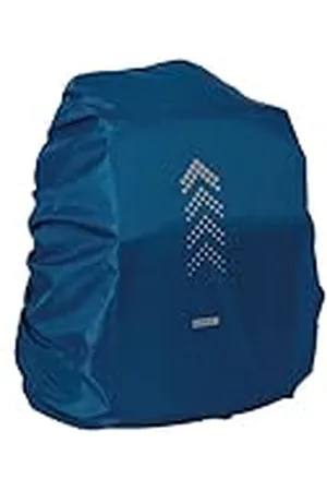 Safta Grote waterdichte rugzak, eenvoudig aan te brengen, reflecterende details, regenhoes, 32 x 40 x 50 cm, marineblauw, , Standaard, Casual