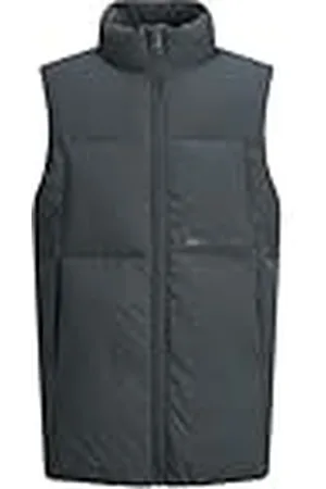 JACK & JONES JACK&JONES JUNIOR Jongens JORVESTERBRO Bodywarmer AW24 JNR gewatteerd vest, Forest River, 164, , 164 cm