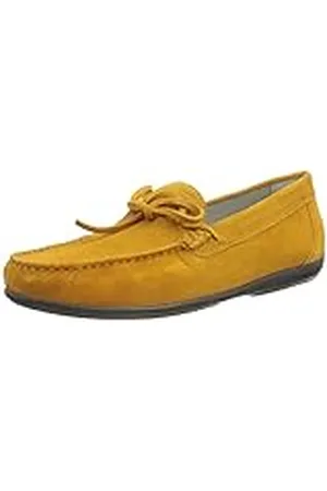 Geox Heren U ASCANIO Moccasin, Mustard, 44 EU, , 44 EU