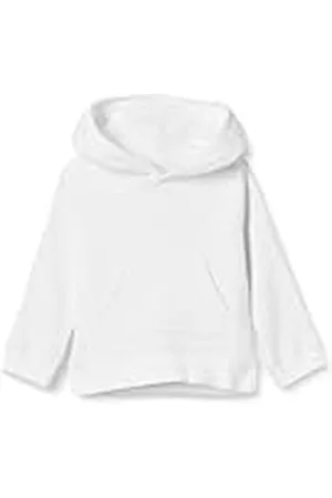 Amazon Meisjes Pullover Hoodie Sweatshirt, Wit, Large