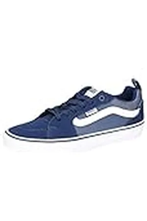 Vans Filmore Sneakers voor heren, Suède Canvas Jurk Blues Vintage Indigo, 40 EU
