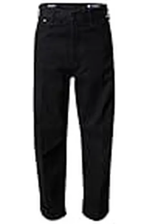 G-Star RAW Vrouwen Eve 3D Wide Leg Jeans, Black (Pitch Black D182-A810), 30W / 34L