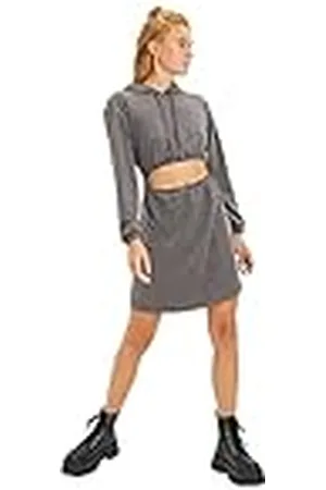 Trendyol Vrouwen Jonge Mini Standaard Slanke Gebreide Jurk, , S