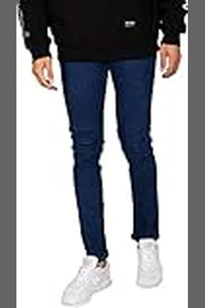 Dr Denim Chase Jeans voor heren, Gracht Plain Donkerblauw, 31W / 32L