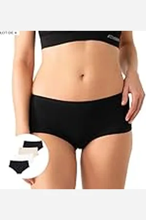 ATHENA Ecopack Basic, set van 4 boxershorts, lingerie voor dames, , S