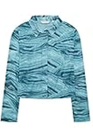 TOM TAILOR Meisjes Cropped shirt voor kinderen van mesh 1033909, , 176