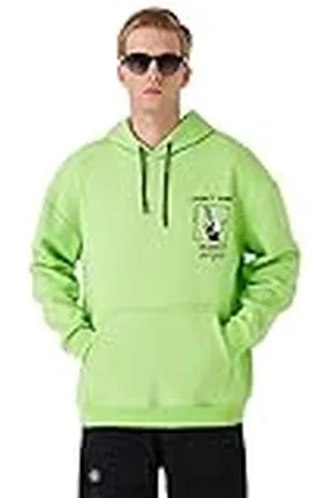 Koton Heren Slogan Printed Hoodie, , M