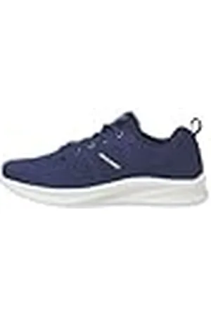 JACK & JONES JFWCROXLEY Knit Noos Sneakers voor heren, middeleeuws blauw, 40 EU, , 40 EU