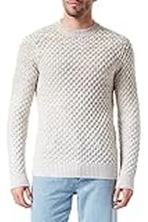 JACK & JONES Jprblasteen Gradient Knit Crew Neck Pullover Sweater voor heren, , XXL