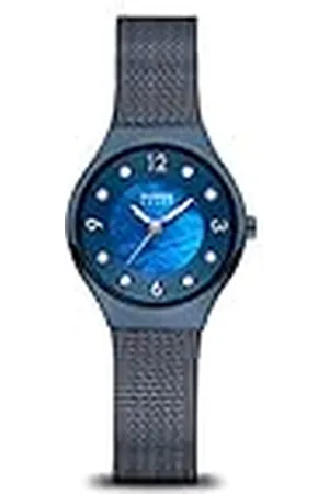 Bering Dameshorloge Solar Movement - Solar Collection met roestvrij staal en saffierglas 14427-393