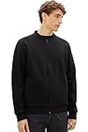 TOM TAILOR TOM TAILOR-denim denim bomberjack met sweatshirt voor heren