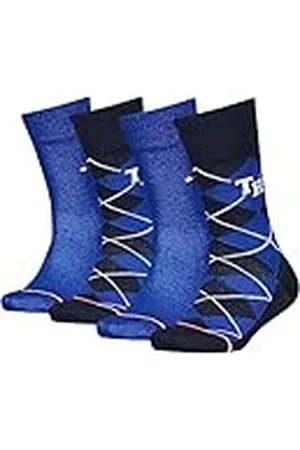 Tommy Hilfiger CLSSC Sock voor kinderen, uniseks, verpakking van 4 stuks, , 27-30