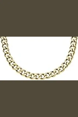 Fossil Herenketting sieraden, roestvrij stalen ketting