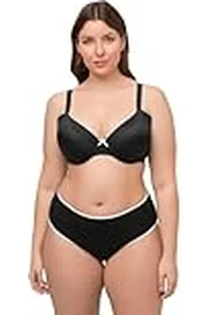 Ulla Popken Dames, grote maten, beugelbeha, zachte schaal, anti-muffin effect, , 85D