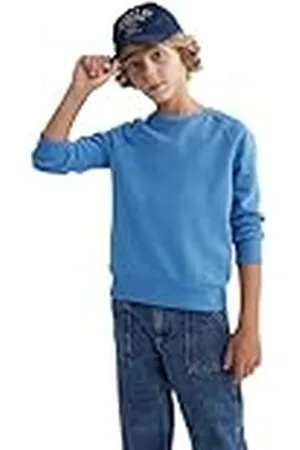 DeFacto Knitted Sweat Shirt voor jongens, , 8-9 Jaar