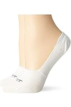 GANT Dames Invisible 2-pack sokken, Eggshell, 36-38