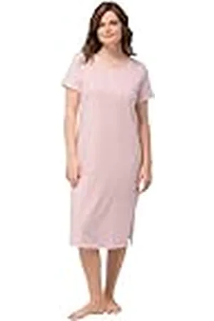 Ulla Popken Dames Nightown Sporty Nachthemd, , 46/48 NL
