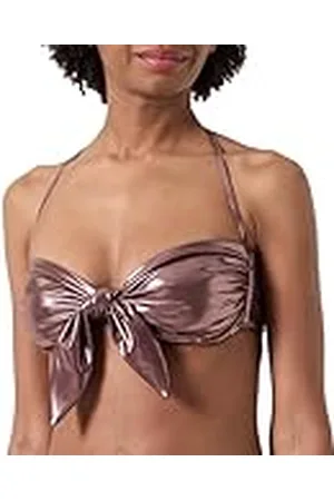 Pinko Rubicon Top Bikini Tecno Jersey Folie Eff. Nat, , M