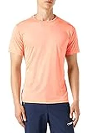 CMP Melange Jersey 100% T-shirt, Flash Orange, 46 Heren