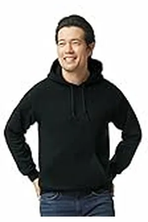 Gildan Heren Sweatshirt met capuchon Fleece sweatshirt met capuchon, stijl G18500, ,M