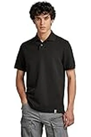 G-Star RAW Essential poloshirt voor heren, zwart (dark black D287-6484), L, , L