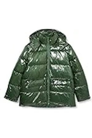 Minus Gianna Puffer jas voor dames, Jungle Green, 10, Jungle Green, 36