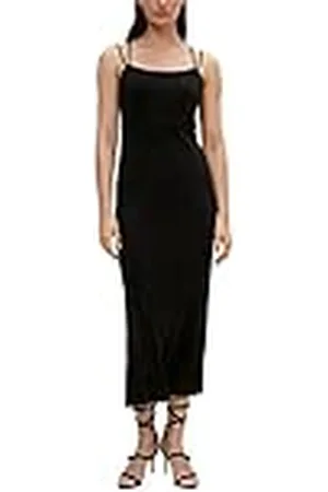 Comma, Dames korte jurk, 999 zwart, 40