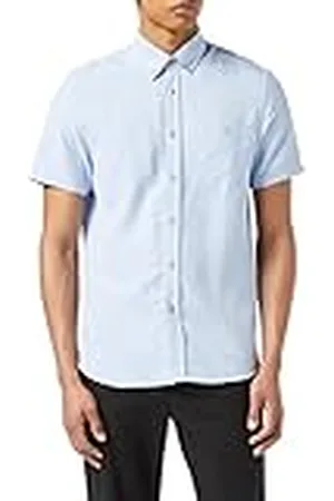Ted Baker Heren MMA-YASAI-SS Polynosic Oxford Shirt Button, , 2 (UK S)