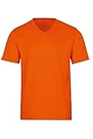 Trigema Heren v-shirt deluxe katoen, , S