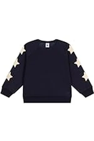 Petit Bateau Sweatshirt met lange mouwen voor jongens, , 4 jaar