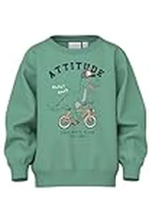 NAME IT Nmmvalexander Ls Nreg Sweat Unb voor jongens, , 110