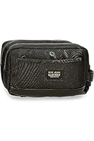 Pepe Jeans Leighton Schoudertassen en toilettas, blauw, , polyester, verschillende maten, , Eén maat, Make-uptas