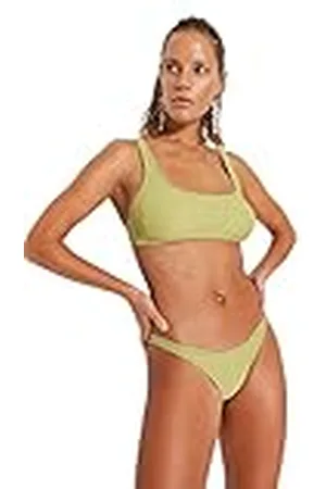 Trendyol Dames normale taille hoge been bikinibroekje badmode, , 40