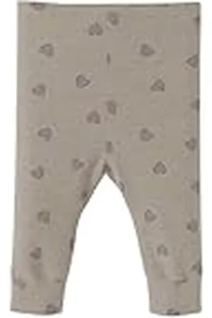 NAME IT Baby meisjes Nbfwang Wool Rib AOP leggings, , 62 cm