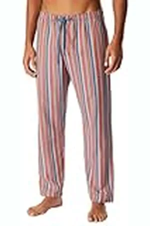 Schiesser Heren lange slaapbroek-mix Relax Pyjamabroek, lichtrood_182192, 58, , 58