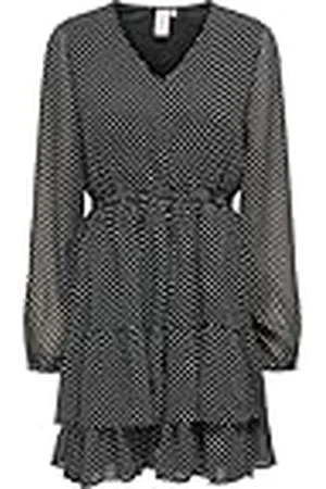 ONLY ONLROBEY Isabella Life V-Neck Dress WVN, , L