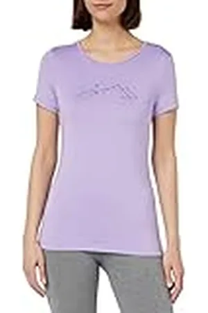 4F Dames T-shirt TSD016 T-shirt, lichtpaars, S voor dames, , S
