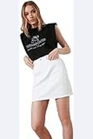 Trendyol Basic Mini Denim Rock Skirt, , 38
