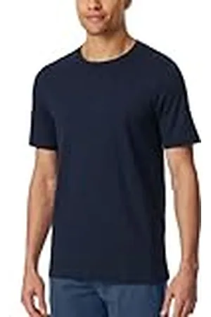 Schiesser Heren slaapshirt korte mouwen ronde hals biologisch katoen - Mix Relax, , 50 NL
