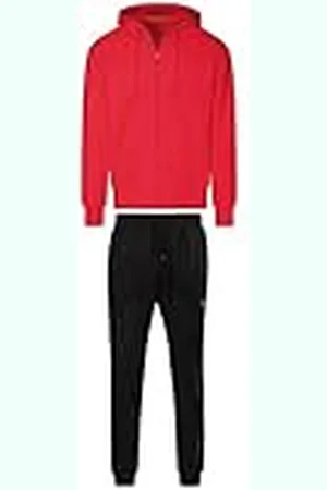Trigema Joggingpak met capuchon, , L