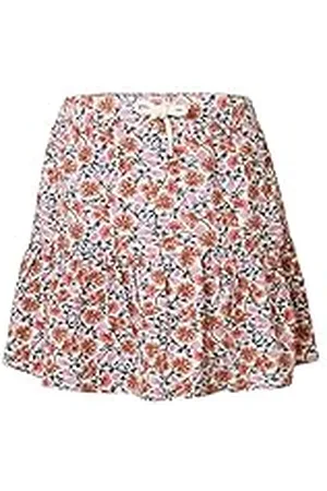 Noppies Kids Meisjes Meisjes Skirt Palmetto All Over Print Rock, Pristine-N021, 98, , 98 cm