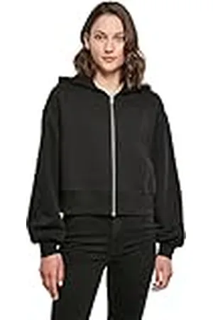 Build Your Brand Oversized damesjack met ritssluiting, verkrijgbaar in vele verschillende kleuren, maten XS tot 5XL, , XL