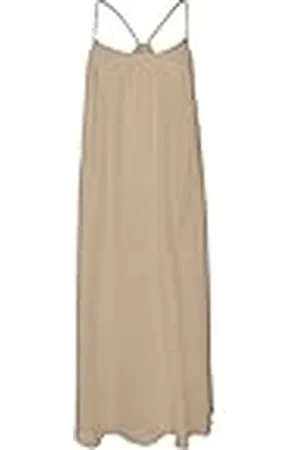 VERO MODA VMNATALI NIA Singlet 7/8 Jurk WVN Jurk, Iers Cream, XS, , XS
