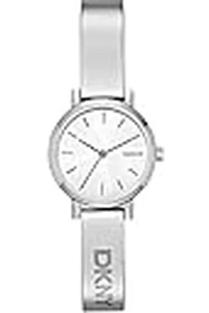 DKNY Soho driehandig roestvrij stalen armband horloge