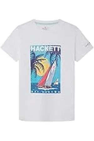 Hackett Zeilende poster T-shirt voor jongens, , 2 jaar, , 2 jaar