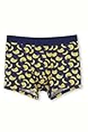 Dagi Navy Fashion Gebreide Slim Fit Regular Taille Supreme Short Leg Boxer, Navy, S, , S