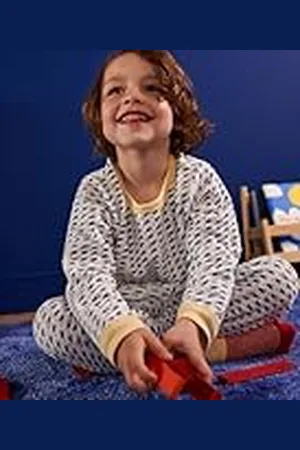Petit Bateau Pyjama met lange mouwen voor kinderen, , 10 Jaar