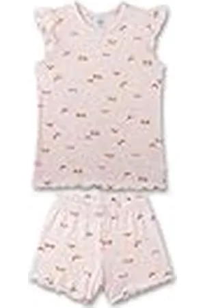 Sanetta Meisjespyjama | Hoogwaardige en comfortabele katoenen modal pyjama voor meisjes pyjamaset voor meisjes, , 140