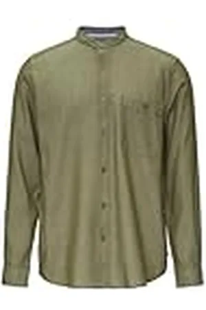 QS by s.Oliver Shirt met lange mouwen en opstaande, , XL