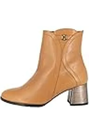 USHA Leren dameslaarzen, camel, 39 EU, , 39 EU